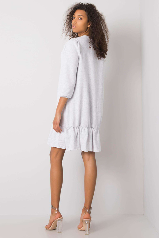 Gaiši pelēka melanža kleita Adoria...