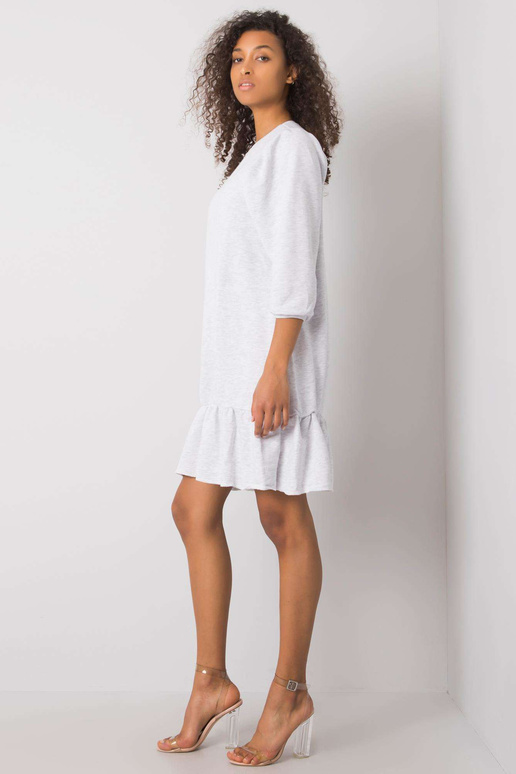 Gaiši pelēka melanža kleita Adoria...