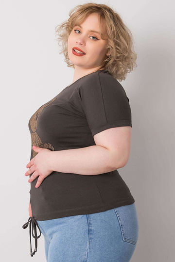 Tumša haki liela izmēra... 2