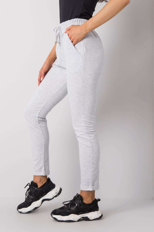 Gaiši pelēkas melanžas bikses Cadence Gaiši pelēkas melanžas bikses Cadence