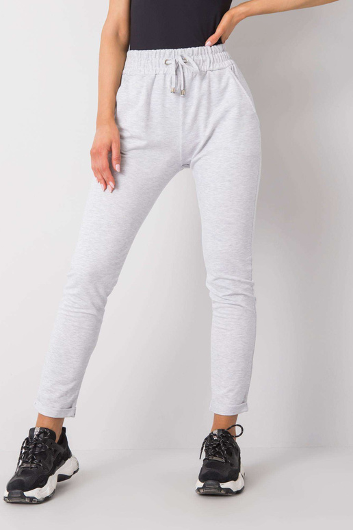 Gaiši pelēkas melanžas bikses Cadence Gaiši pelēkas melanžas bikses Cadence
