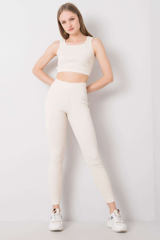 Ecru sporta komplekts Sue FOR FITNESS Ecru sporta komplekts Sue FOR FITNESS