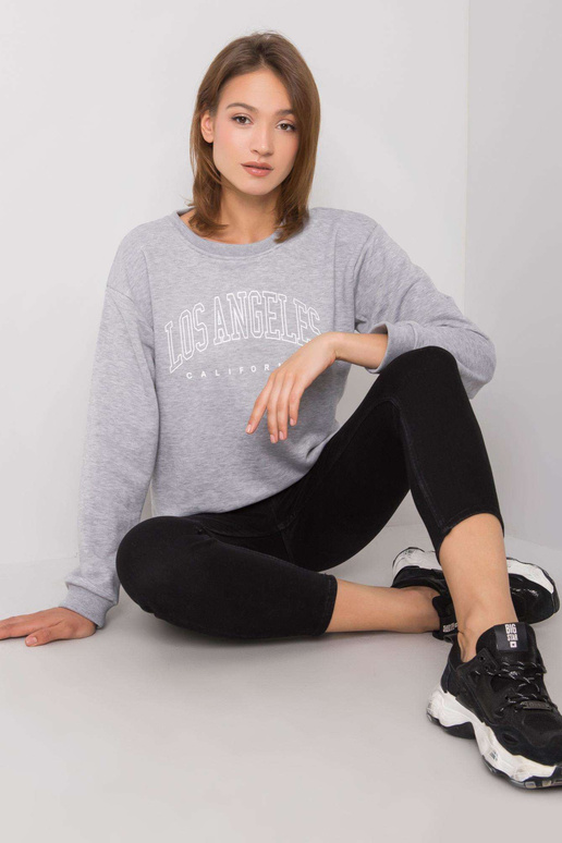Pelēks melanžs sieviešu sporta krekls...