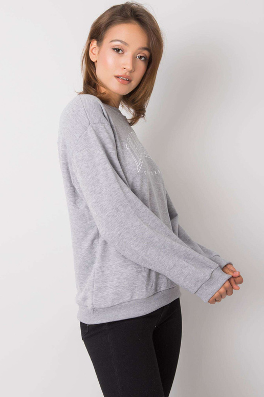 Pelēks melanžs sieviešu sporta krekls...