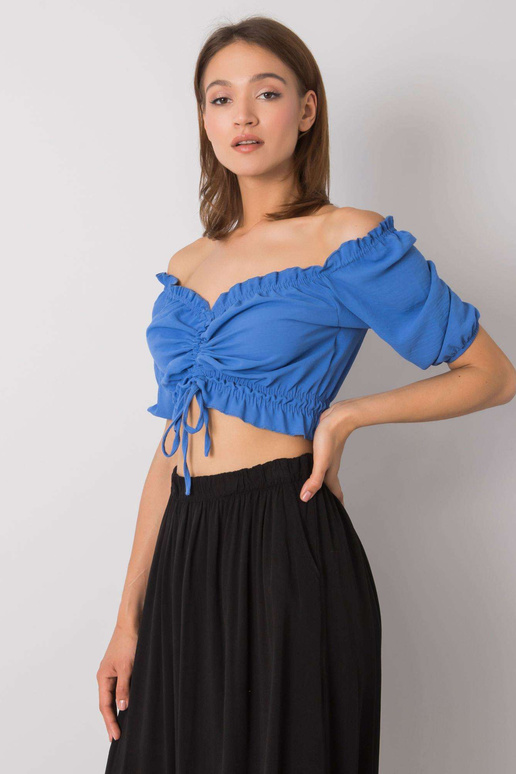 Zila blūze Artemis RUE PARIS