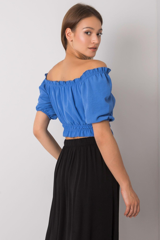 Zila blūze Artemis RUE PARIS