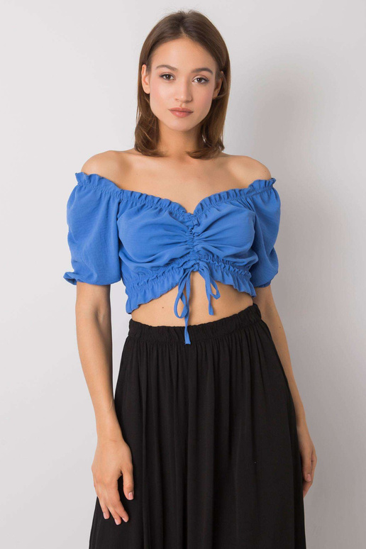 Zila blūze Artemis RUE PARIS