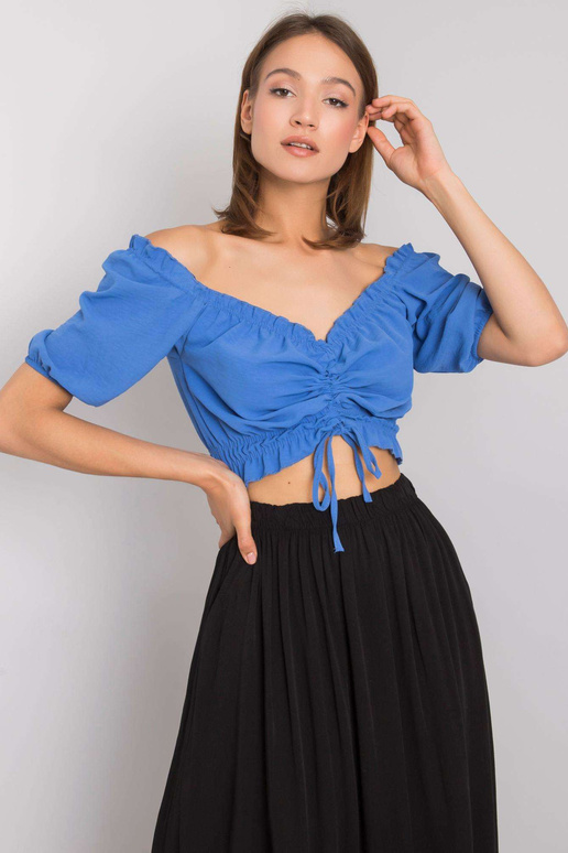 Zila blūze Artemis RUE PARIS