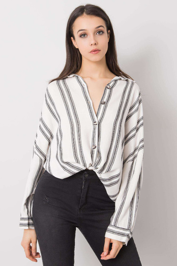 Ekrū-melns svītrains krekls... 2