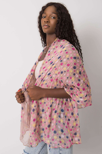 Bēša sieviešu šalle punktos 2