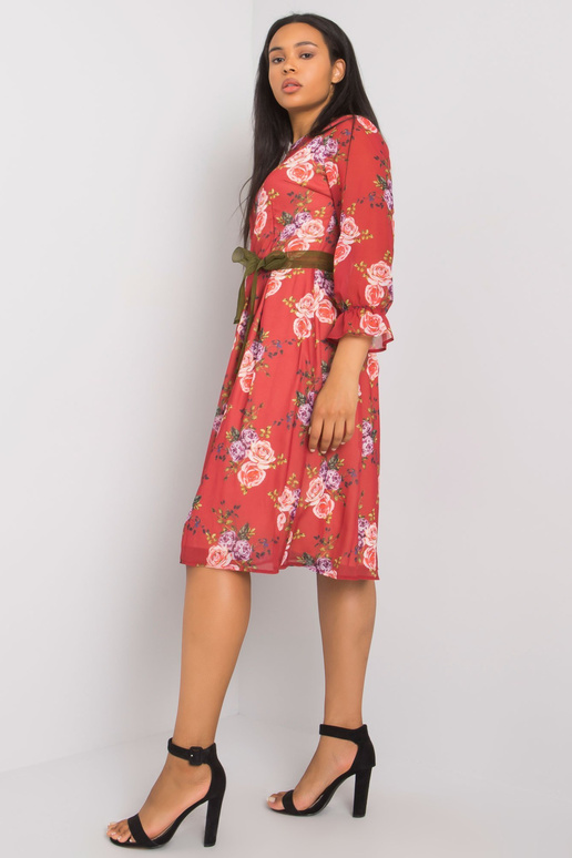 Burgundijas liela izmēra ziedu kleita... Burgundijas liela izmēra ziedu kleita...