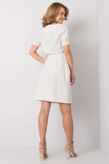 Ecru Merline svītraina kleita 2