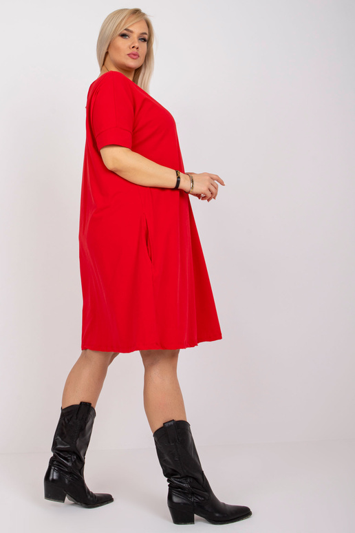 Bellamy Red liela izmēra kleita ar...