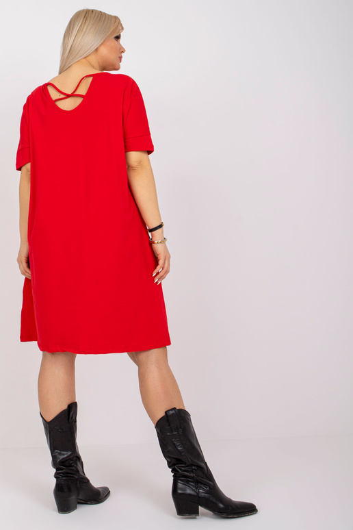 Bellamy Red liela izmēra kleita ar...