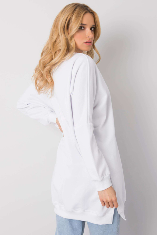 Balta tunika ar uzrakstu Corazon RUE...