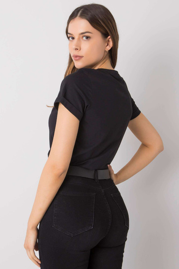 Melns T-krekls ar apdruku...