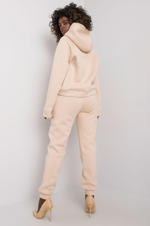 Gaiši bēšs Huguette kokvilnas komplekts