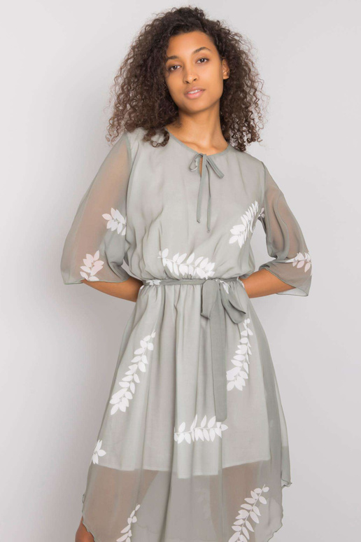 Pelēka Yareli kleita