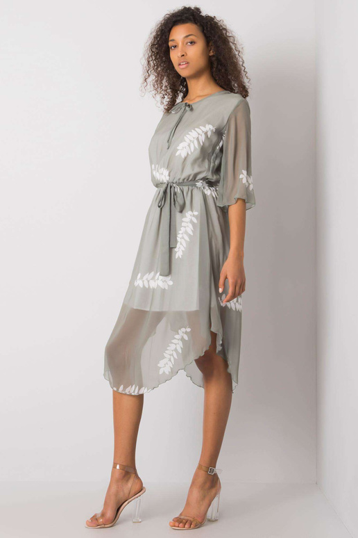 Pelēka Yareli kleita