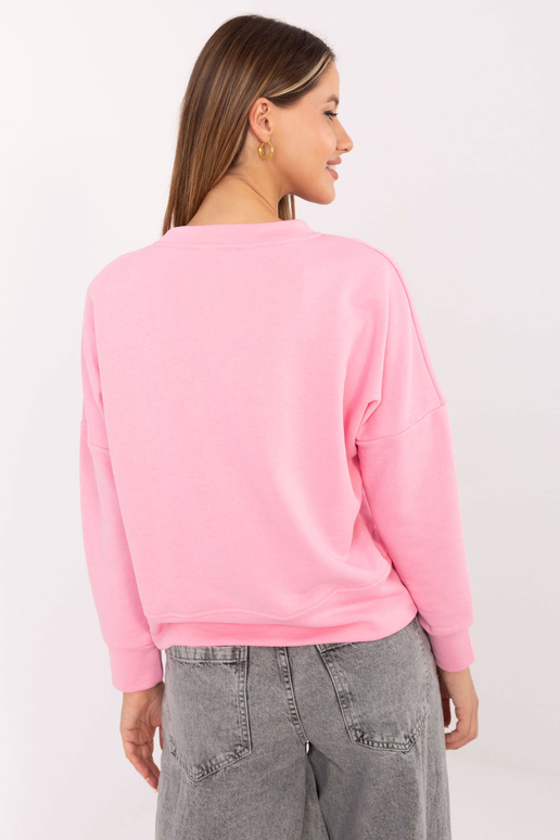 Rozā sporta krekls ar apdruku Loretta...