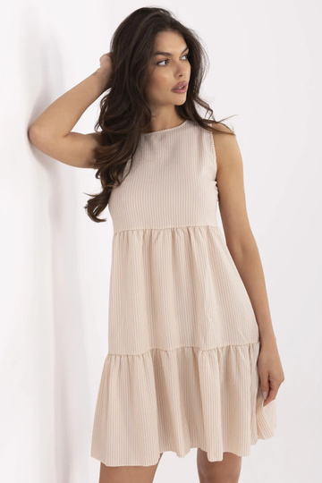 Bēša svītraina kleita Tebby...