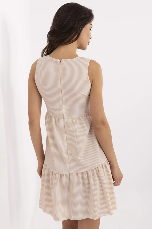 Bēša svītraina kleita Tebby RUE PARIS