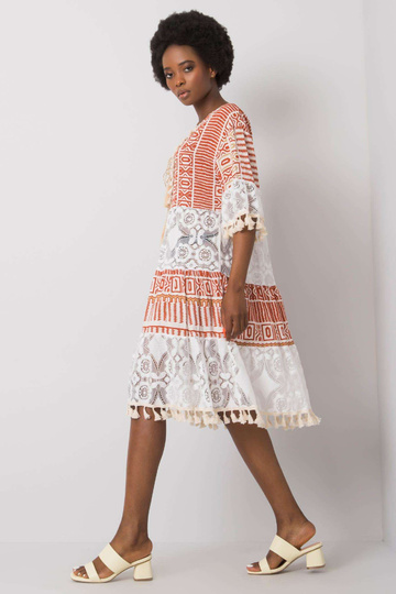 Nayeli tumši oranžā boho...