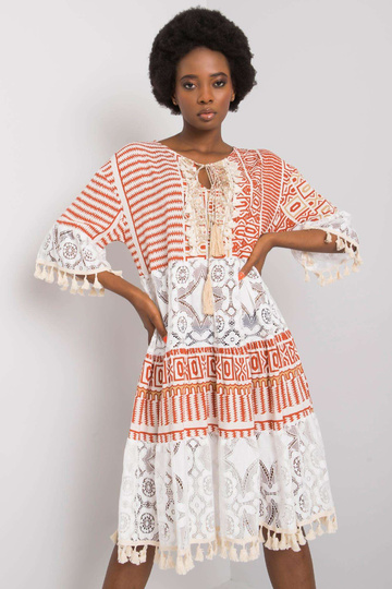 Nayeli tumši oranžā boho... 2