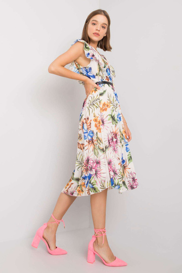 Garrina balta kroku kleita