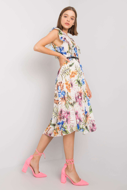 Garrina balta kroku kleita