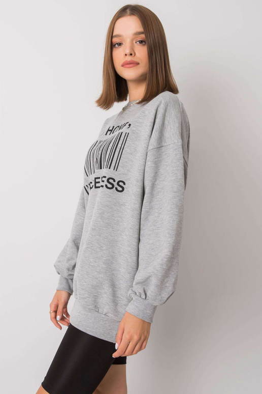 Pelēks sporta krekls ar Karis apdruku