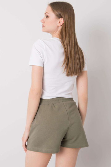 Haki krāsas kokvilnas šorti...