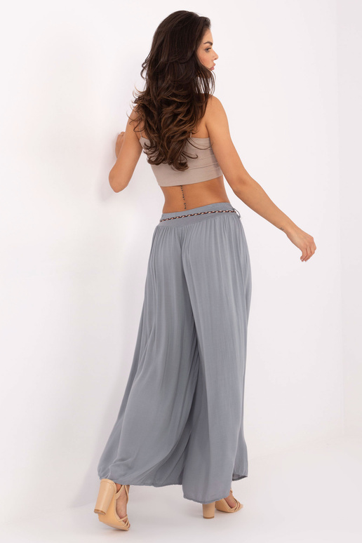 Pelēkas platas bikses Surie OCH BELLA Pelēkas platas bikses Surie OCH BELLA