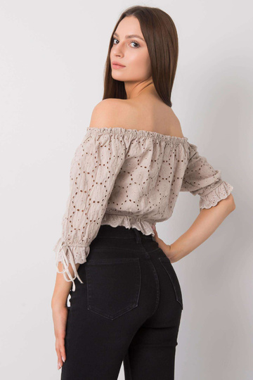 Bēšs īss tops Kevita OCH BELLA