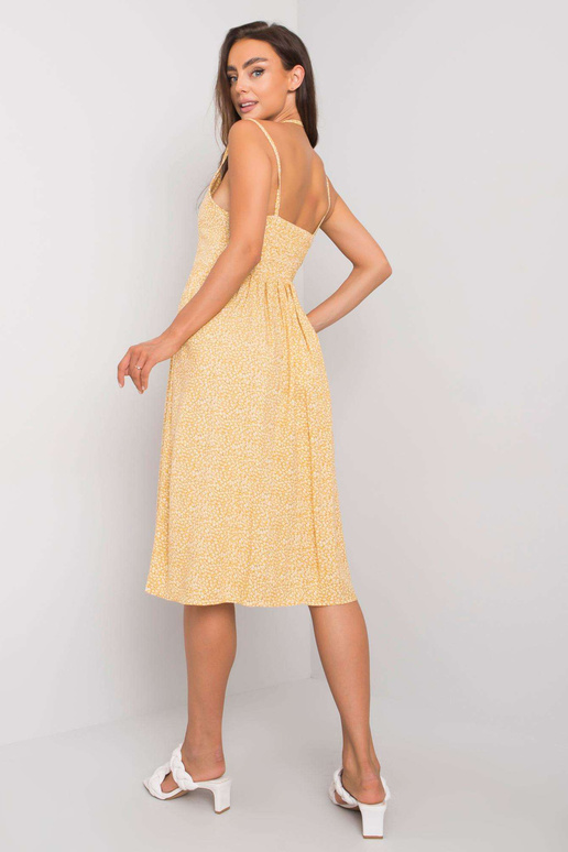 Dzeltena kleita ar rakstiem Fiorella... Dzeltena kleita ar rakstiem Fiorella...