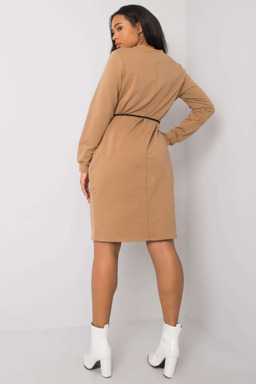 Kamieļu kokvilnas kleita Lareen