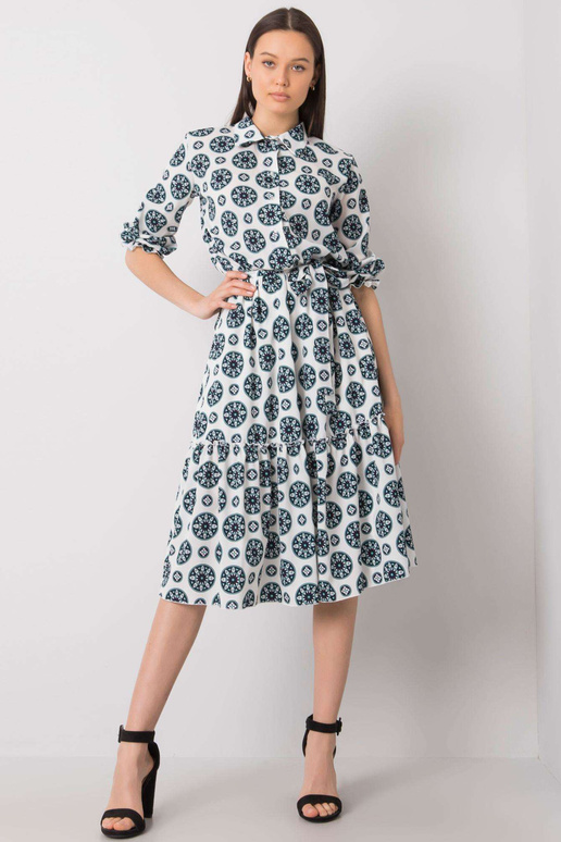 Balta un piparmētru kleita ar...