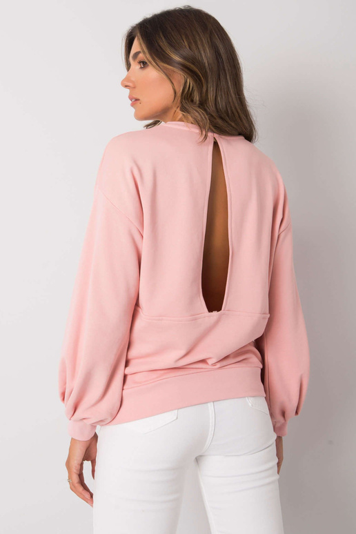 Gaiši rozā sporta krekls ar...