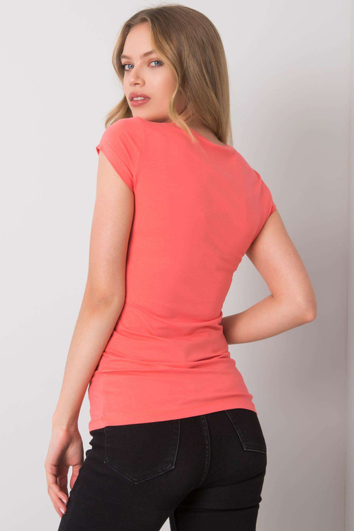 Koraļļu T-krekls ar Misha aplikāciju