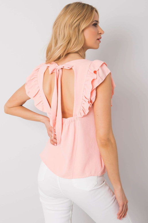 Bāli rozā blūze ar volāniem Macy OCH...