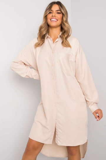 Bēšs krekls ar kabatām Iliyan