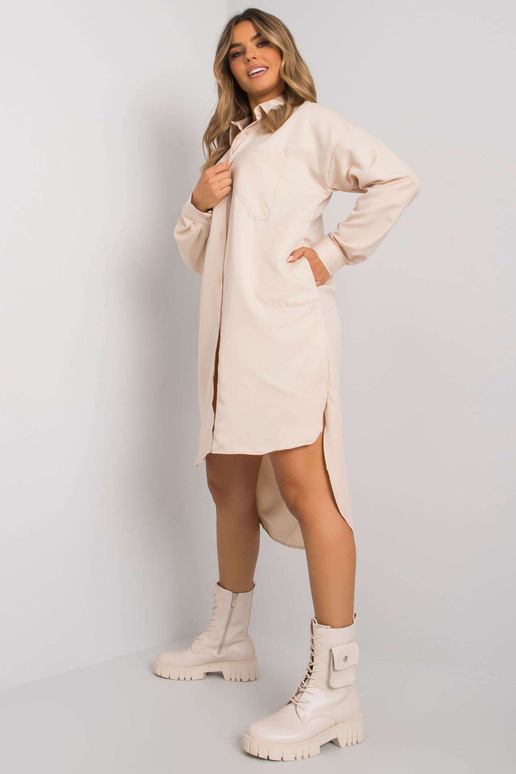 Bēšs krekls ar kabatām Iliyan