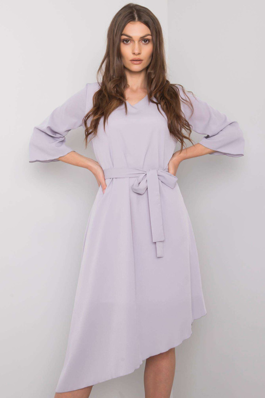 Pelēka Imene kleita