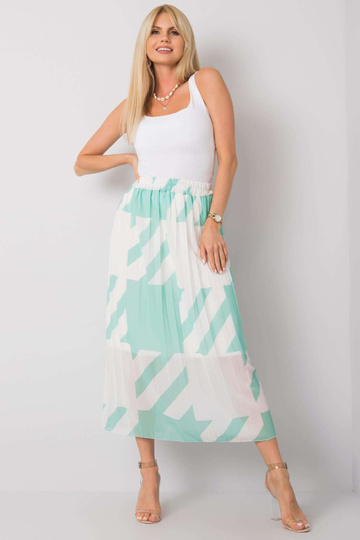 Zaļi kroku Maxi Svārki Isidora