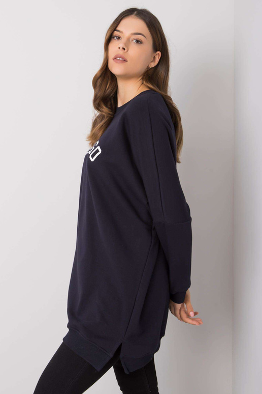 Tunika tumši zila ar uzrakstu Corazon...