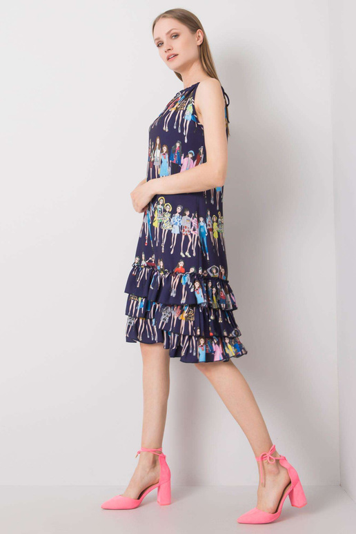 Tumši zila kleita Mariangela RUE PARIS Tumši zila kleita Mariangela RUE PARIS