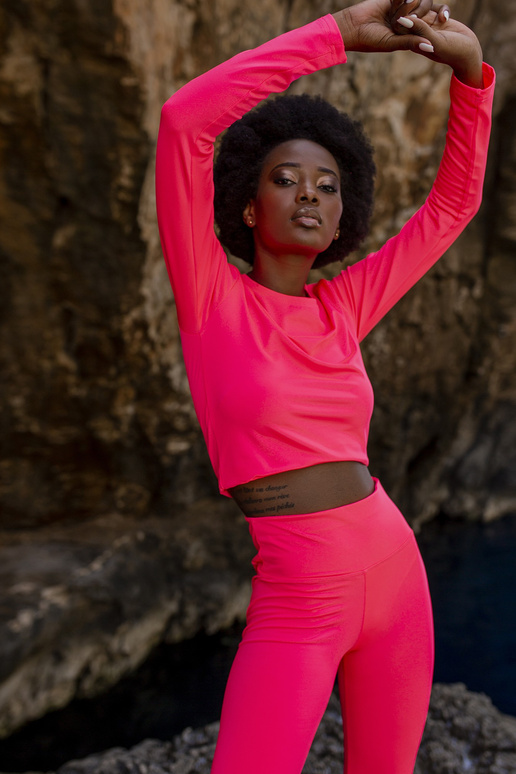 Fluo rozā sporta komplekts Patrice Fluo rozā sporta komplekts Patrice