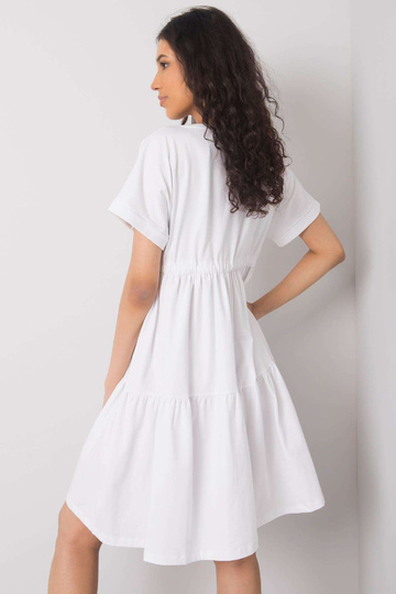 Balta ikdienas kleita...