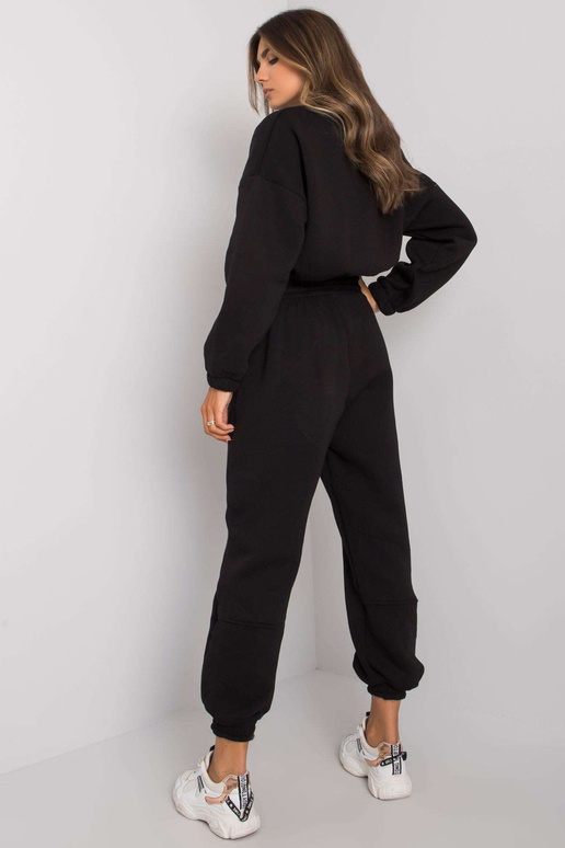 Melns Maleah divdaļīgs džemperu...