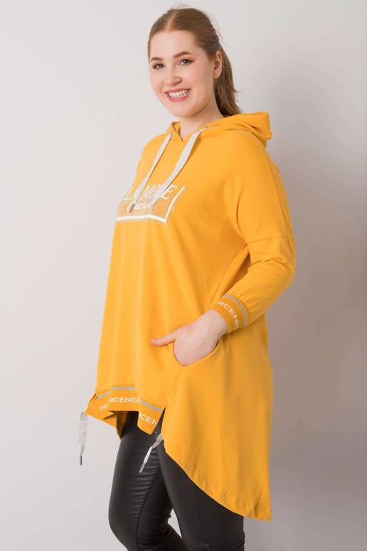 Tumši dzeltens kapucis ar Belina...